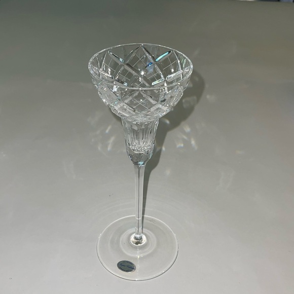 Two Regent Collection Candlestick Holders Full Lead Crystal Vintage Handmade - Picture 9 of 17